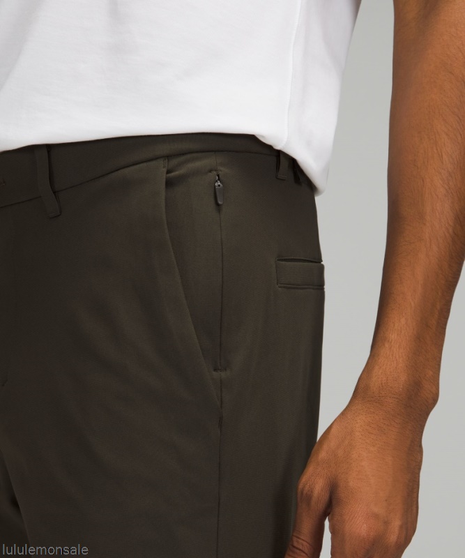 Lululemon Deutschland DELULU1033 | Lululemon Deutschland Dark Olive Commission Schmal Geschnittene Hose 34 Warpstreme
